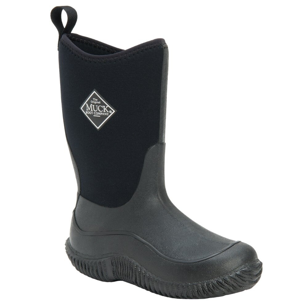 Brand New All Weather Snow/Rain Boys Boots Neoprene Black Kids Size 11-3